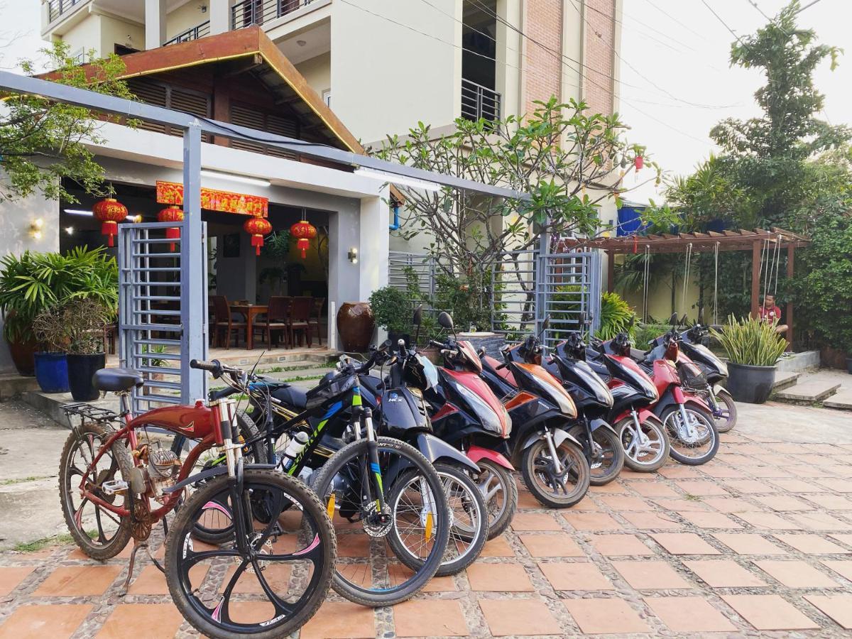 Neakru Guesthouse And Restaurant Kampot Exterior foto